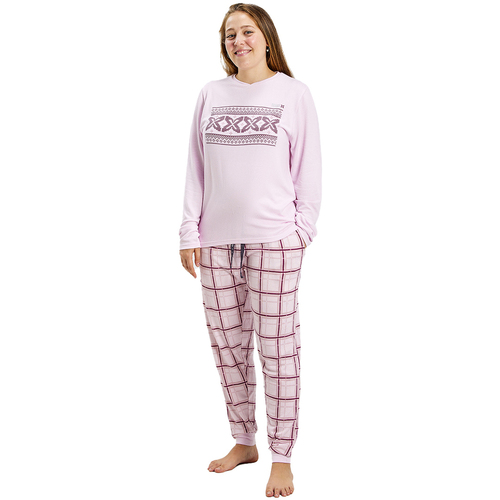 Textil Mulher Pijamas / Camisas de dormir Munich MUDP0100 Rosa