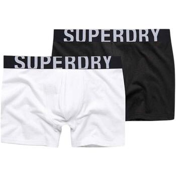 Fuji Hooded Mid Length Puffer Homem Boxer Superdry  Branco