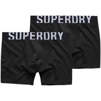 Joggings & roupas de treino Homem Boxer Superdry  Preto