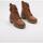 Sapatos Mulher Botas MTNG 52155 Castanho