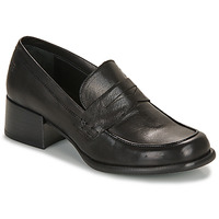 Sapatos Mulher Mocassins JB Martin LOLIE Nappa / Azul petróleo / Preto