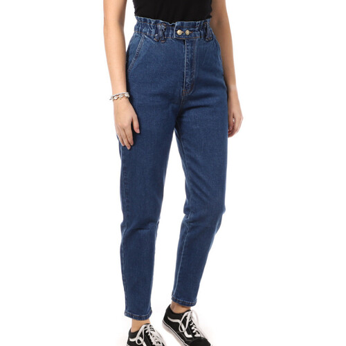Textil Mulher Calças Jeans Monday Premium  Azul