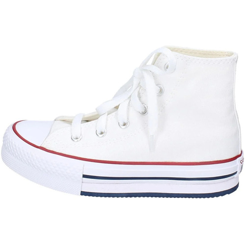 Sapatos Rapaz Sapatilhas Converse EY341 Branco