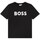 Textil Rapaz T-shirt mangas compridas BOSS J25P24 Preto