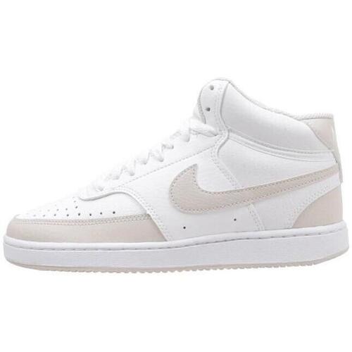 Sapatos Mulher Sapatilhas Nike youth Nikecourt Vision Mid Bege