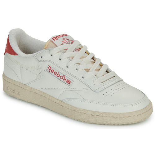 Sapatos Sapatilhas Reebok-mallin Reebok Classic CLUB C 85 VINTAGE Branco / Laranja