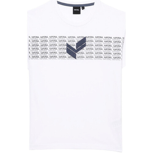 Textil Rapaz T-Shirt mangas curtas Kaporal  Branco