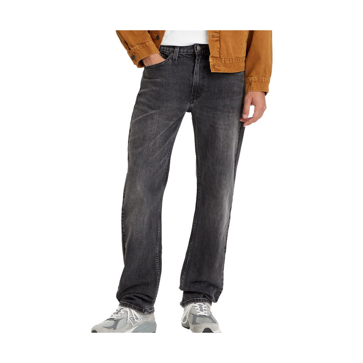 Textil Homem Calças Jeans Levi's  Cinza
