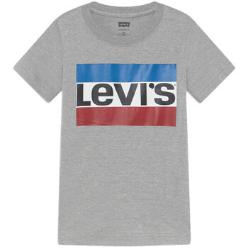 Textil Rapariga T-shirts e Pólos Levi's  Cinza