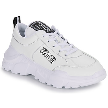 Sapatos Homem Sapatilhas Versace Jeans Slide Couture YA3SC1 Branco