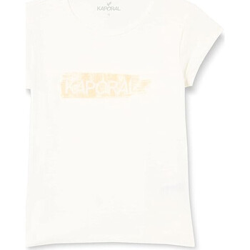Textil Rapariga T-shirts e Pólos Kaporal  Branco
