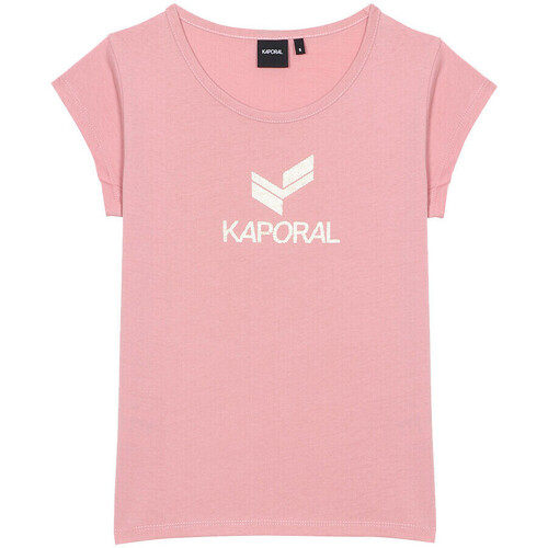 Textil Criança T-Shirt mangas curtas Kaporal  Rosa