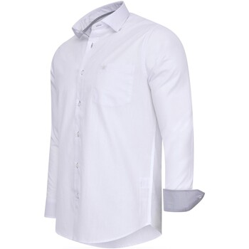 Textil Mulher camisas Cappuccino Italia Overhemd Uni Branco