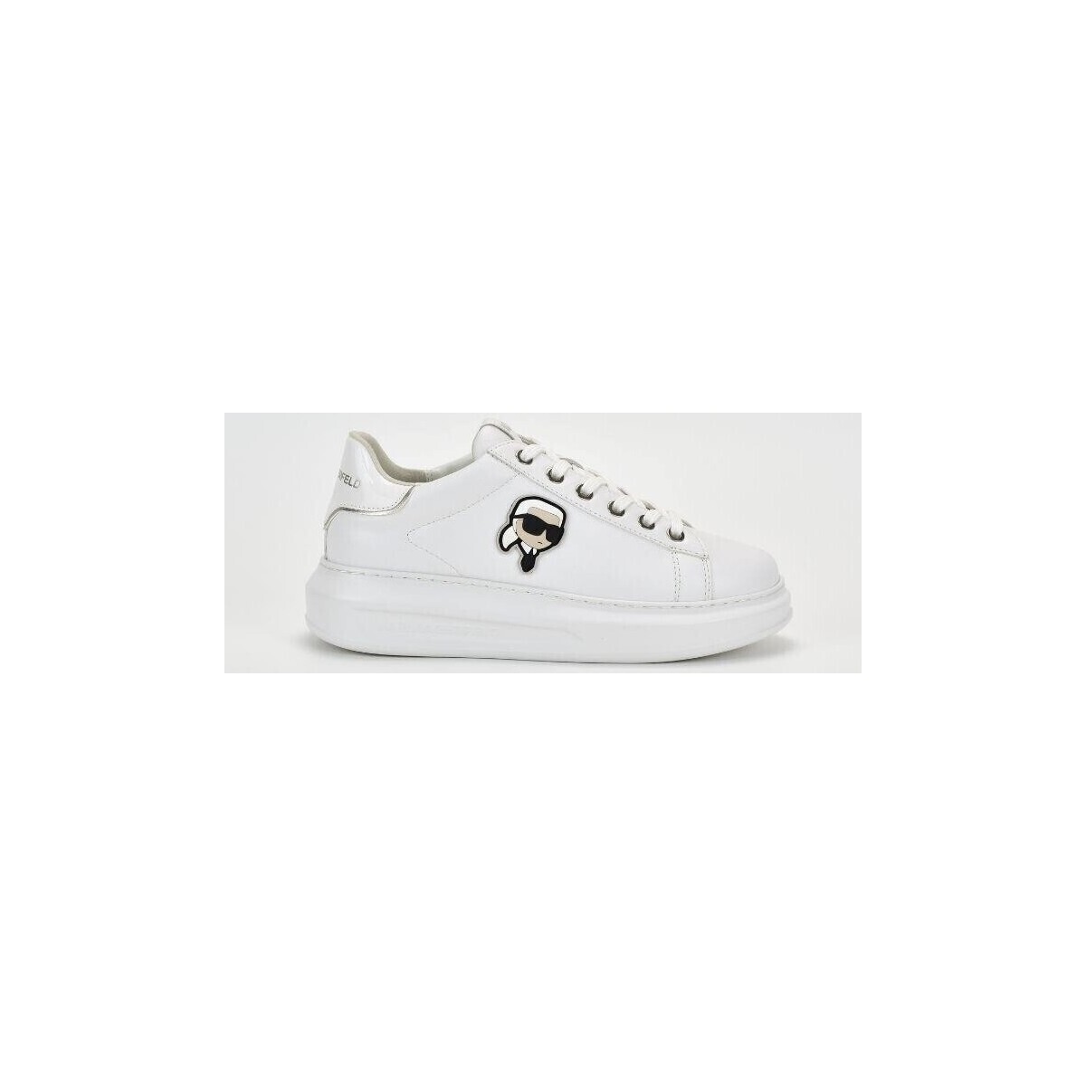 Sapatos Mulher Sapatilhas Karl Lagerfeld KL62530N KAPRI Branco