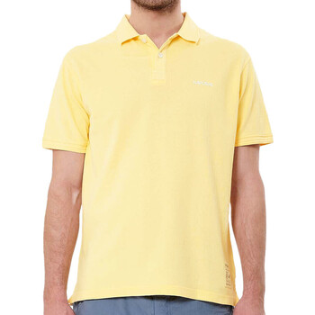 Textil Homem Polos shirt curta Kaporal  Amarelo