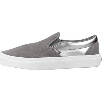 Sapatos Mulher Sapatilhas Vans CLASSIC SLIP-ON Cinza