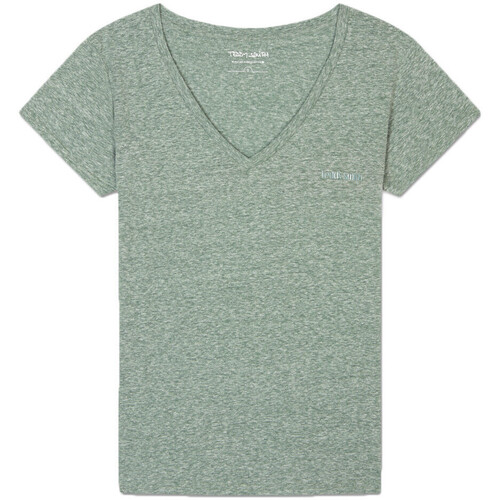 Textil Mulher T-shirts e Pólos Teddy Smith  Verde