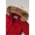 Textil Mulher Quispos Woolrich ARCTIC-PARKA-RACCOON-RED Vermelho