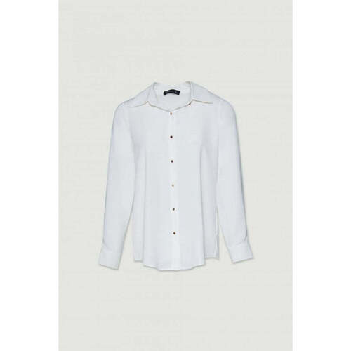 Textil Mulher camisas Ferrache OI23SN13204-1-5 Branco