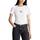 Textil Mulher T-shirts e Pólos Calvin Klein Jeans  Branco