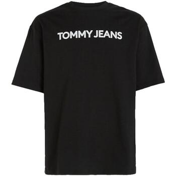 Textil Homem T-Shirt mangas curtas Tommy Hilfiger  Preto