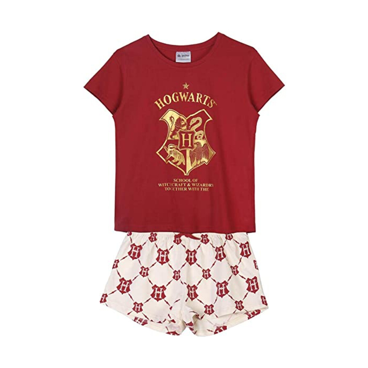 Textil Mulher Pijamas / Camisas de dormir Harry Potter 2200009279 Vermelho