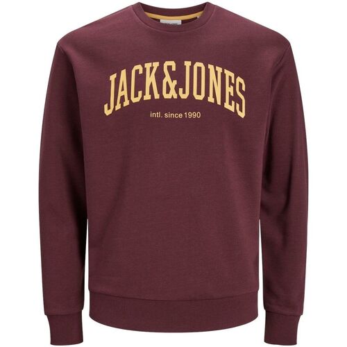 Textil Homem Sweats Jack & Jones 12248431 JOSH-PORT ROYALE Vermelho