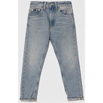 Textil Rapaz Calças de ganga Sndl Calvin Klein Jeans IB0IB01778-DAD LIGHT WASH BLUE Azul