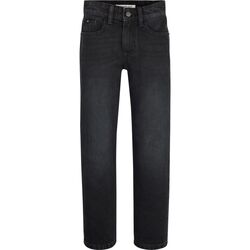 Textil Rapaz Calças de ganga Calvin Klein Jeans IB0IB01788-WASHED BLACK Preto