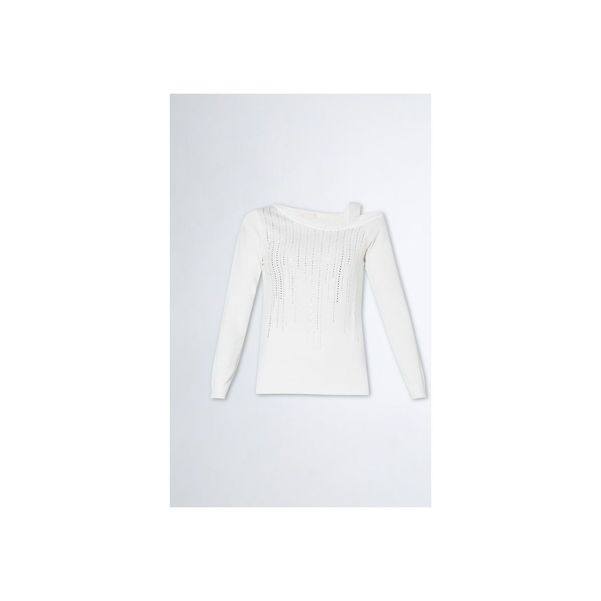 Textil Mulher camisolas Liu Jo 8F3007 MS49I-X0256 Branco