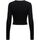 Textil Mulher T-shirts e Pólos Jjxx 15311084 MEDDI-BLACK Preto