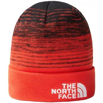 The North Face NF0A3FNTTJ21 - DOCKWKR RCYLD BEANIE-TNF BLACK-FIERY RED Vermelho