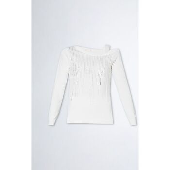 Textil Mulher camisolas Liu Jo 8F3007 MS49I-X0256 Branco