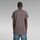Textil Homem T-shirts e Pólos G-Star Raw D16396 B353 LASH-G077 RABBOT Violeta