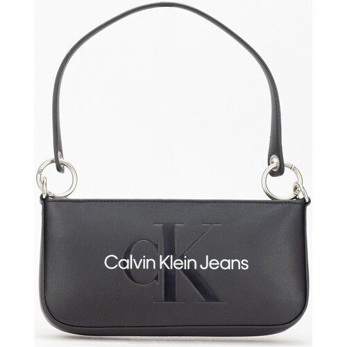 Malas Mulher Bolsa Calvin Klein Jeans Bolsos  en color negro para Preto