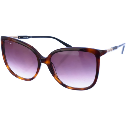Uma moda responsável Mulher óculos de sol Lacoste L963S-009 Castanho