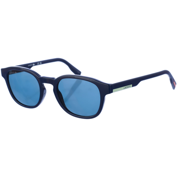 Lacoste Pantaloncini da bagno con stampa squadrata Mulher óculos de sol K02 Lacoste L968S-401 Azul