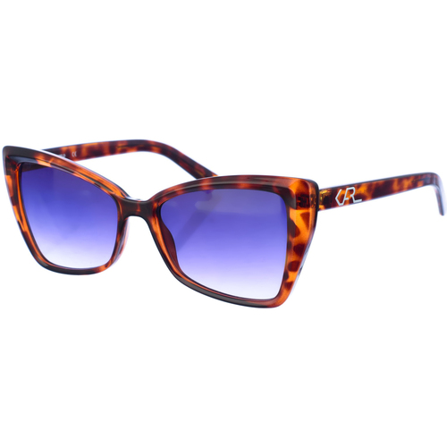 Raso: 0 cm Mulher óculos de sol Karl Lagerfeld KL6044S-215 Castanho