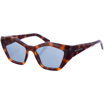 Viscosa / Lyocell / Modal Mulher óculos de sol Karl Lagerfeld KL6046S-215 Castanho
