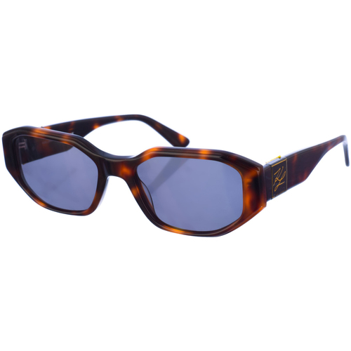 Raso: 0 cm Mulher óculos de sol Karl Lagerfeld KL6073S-240 Castanho