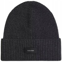Acessórios Gorro Calvin Klein Jeans Daddy Wool Rib Beanie Grafite