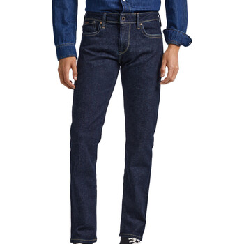 Textil Homem high neck long-sleeved dress slim Pepe jeans  Azul