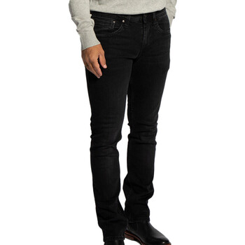 Textil Homem Salsa Secret push in Mörkblå skinny jeans Pepe jeans  Preto