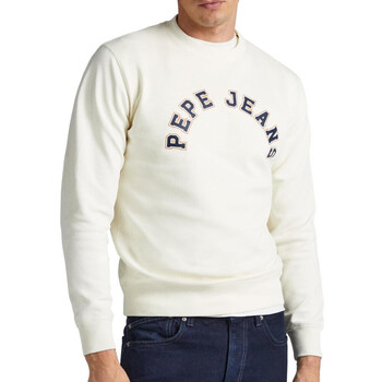 Textil Homem Sweats Pepe Fit-and-Flare jeans  Branco