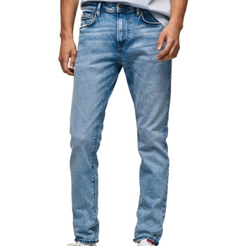 Textil Homem Calças detail jeans Pepe detail jeans  Azul