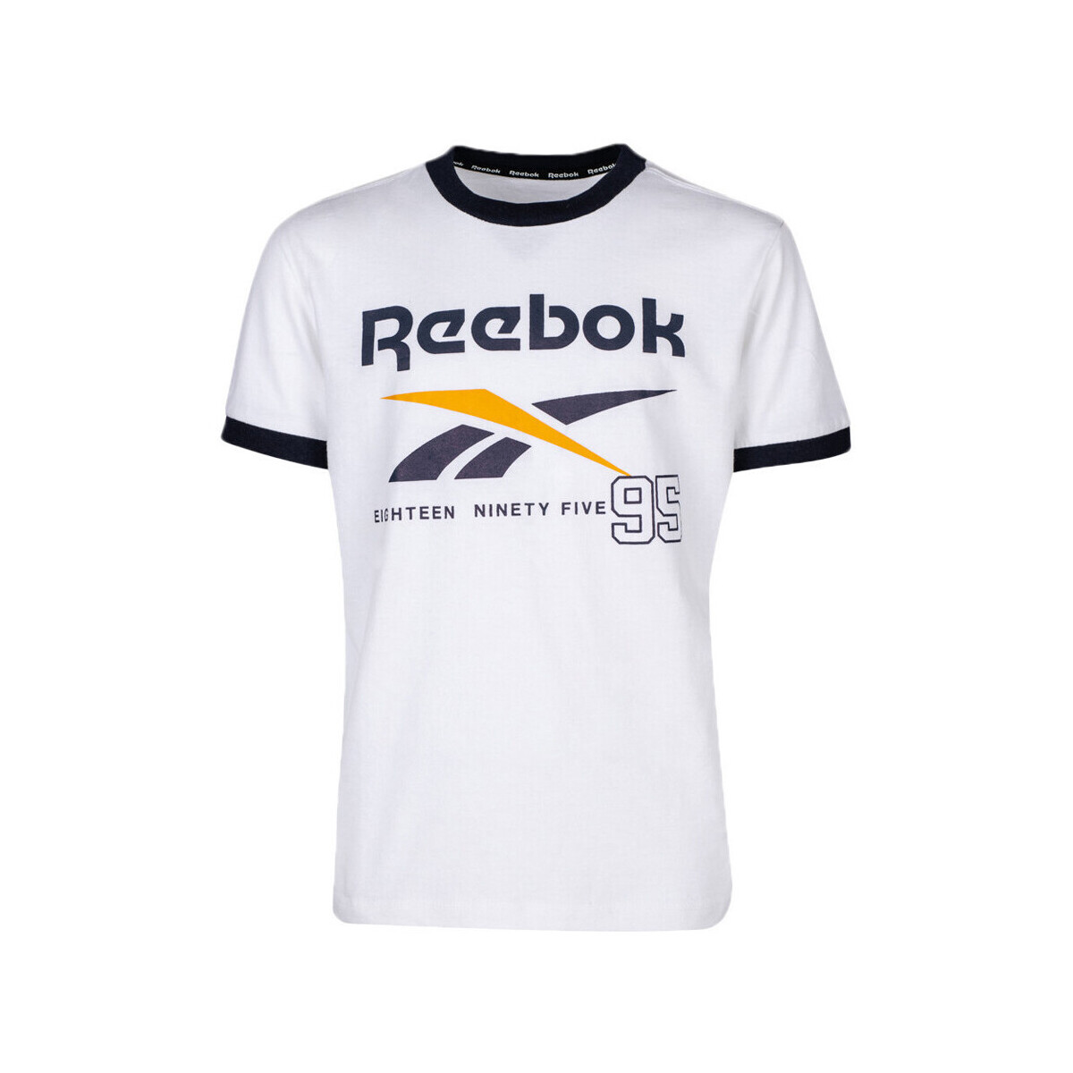 Textil Rapaz T-shirts e Pólos Reebok Sport  Branco