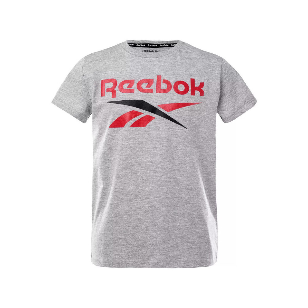 Textil Rapaz T-shirts e Pólos Reebok Sport  Cinza