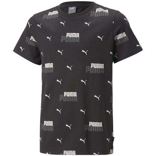 Textil Rapaz T-shirts e Pólos Puma  Preto