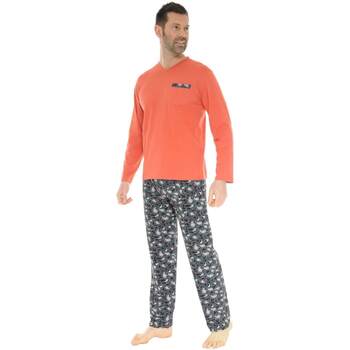 Textil Homem Pijamas / Camisas de dormir Christian Cane DONATIEN Laranja