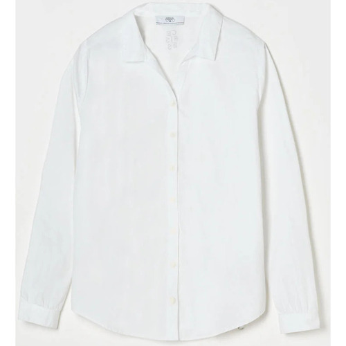 Textil Mulher camisas Le Temps des Cerises Camisa AZUCENA Branco
